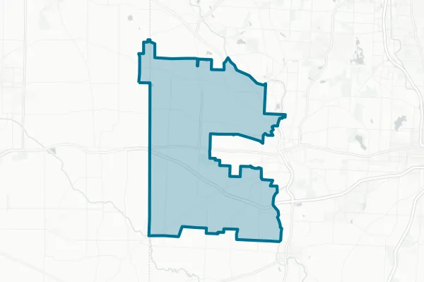 Tuslaw Local School District — detail map