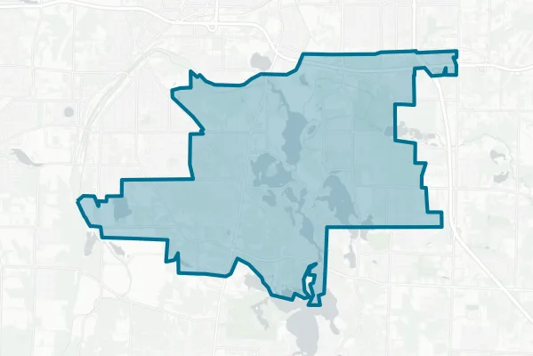 Coventry Local School District — detail map