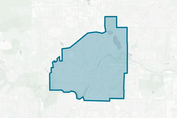 Cuyahoga Falls City School District — detail map