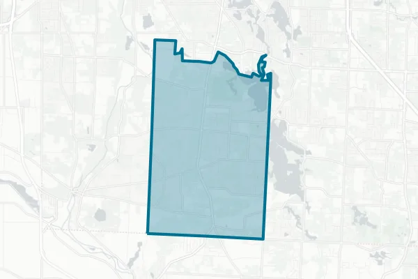Manchester Local School District — detail map