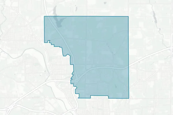 Liberty Local School District — detail map