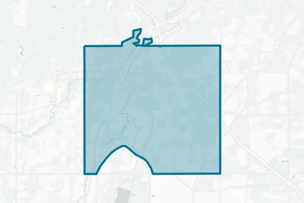 Newton Falls Exempted Village School District — detail map