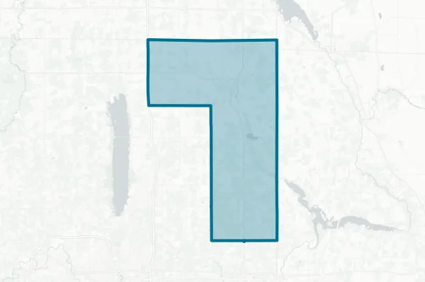 Joseph Badger Local School District — detail map