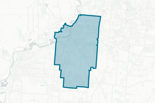 Franklin City School District — detail map
