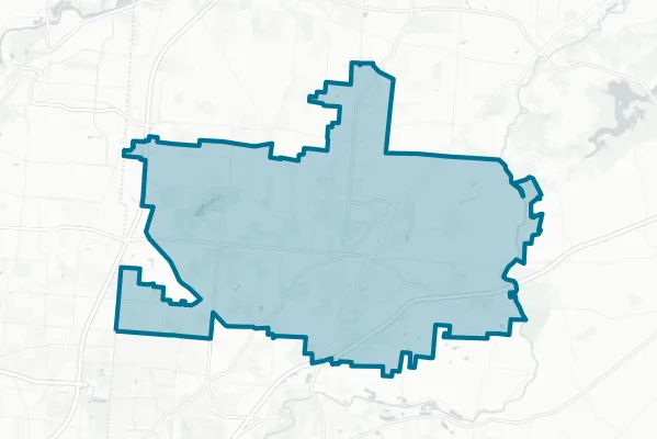 Lebanon City School District — detail map