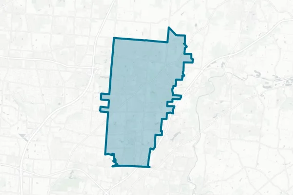 Mason City School District — detail map