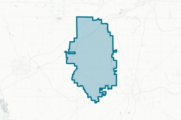 Northwestern Local School District — detail map