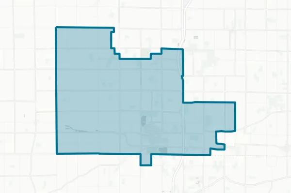 North Baltimore Local School District — detail map