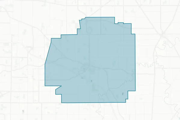 Carey Exempted Village School District — detail map