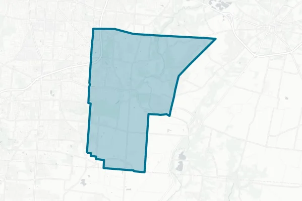 Bellbrook-sugarcreek Local School District — detail map