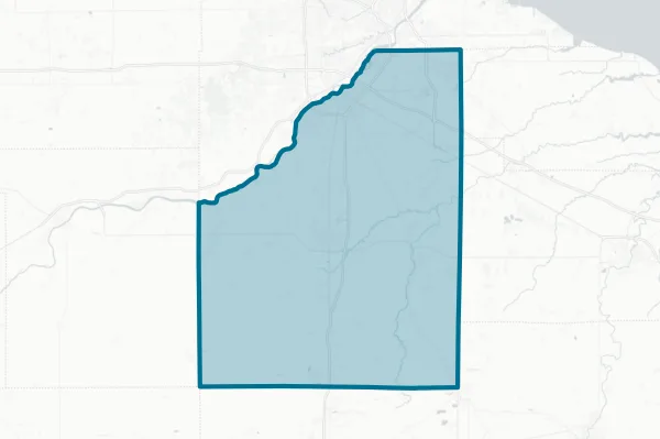 Wood County — detail map