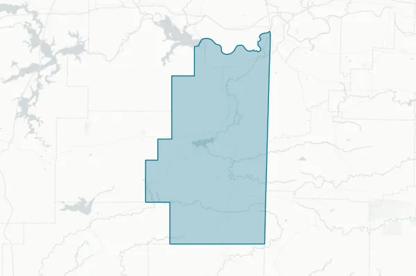 Leflore County — detail map