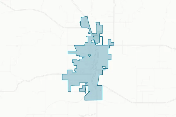 City of Stilwell — detail map