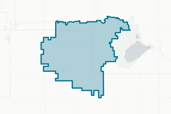 Cherokee School District — detail map