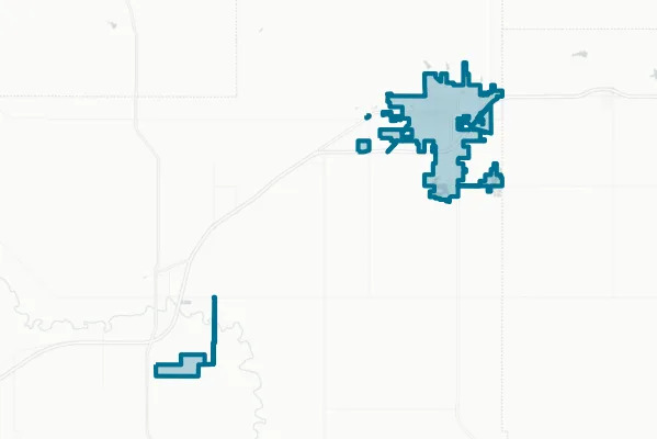 City of Elk City — detail map