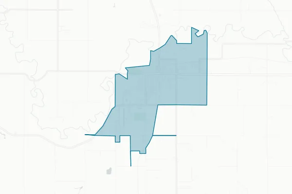 Anadarko Public Schools — detail map