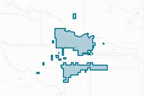 City of El Reno — detail map