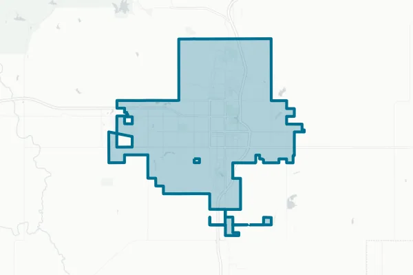City of Lawton — detail map
