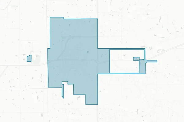 Drumright Public Schools — detail map