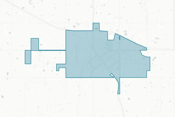 City of Holdenville — detail map