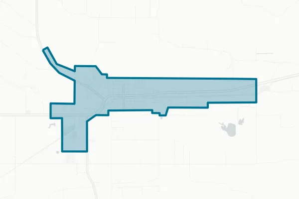 City of Wilburton — detail map