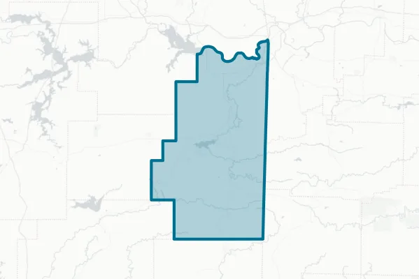 Arkoma School District No. I-91 — detail map