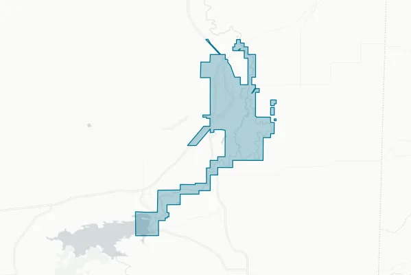 City of Poteau — detail map
