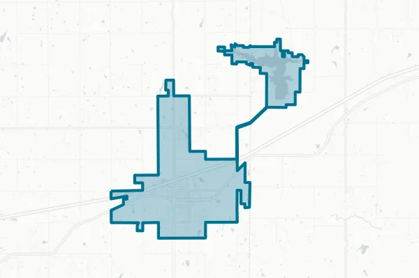 City of Stroud — detail map
