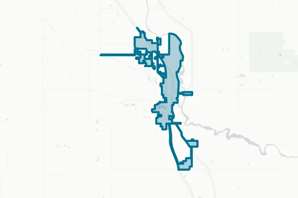 City of Purcell — detail map
