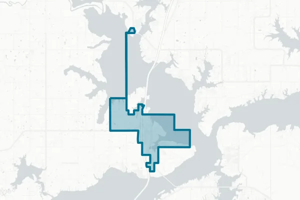 City of Eufaula — detail map
