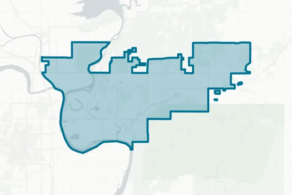 Fort Gibson Public Schools — detail map