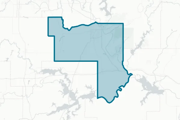 Haskell School District No. 51-1002 of Oklahoma — detail map