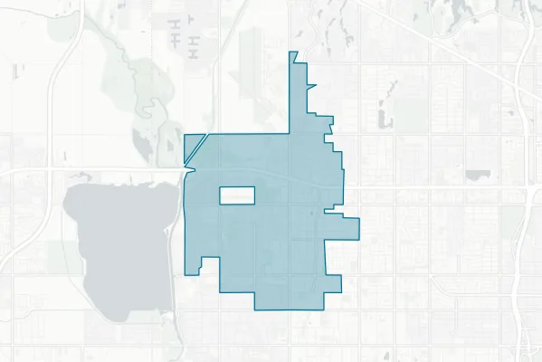 City of Bethany — detail map