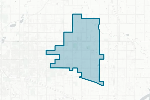 City of Choctaw — detail map