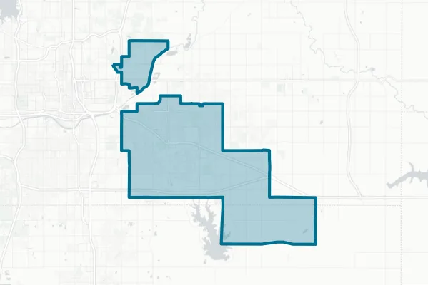 City of Midwest City — detail map