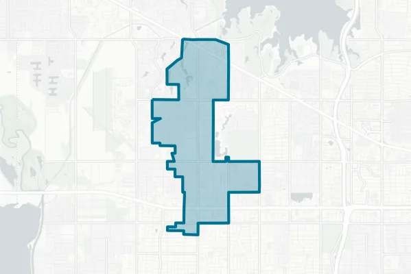 City of Warr Acres — detail map