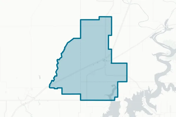 Afton School District — detail map