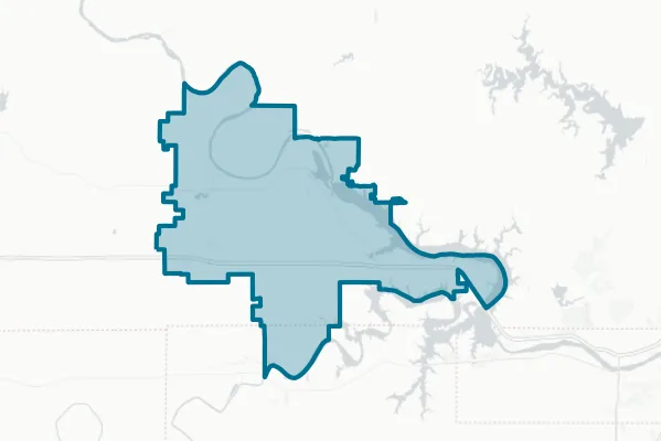 Cleveland School District #1-6 — detail map