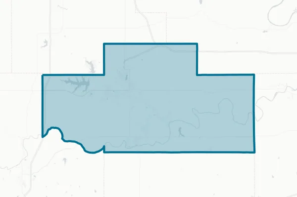 Glencoe Public School District of Oklahoma — detail map