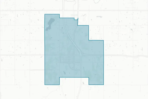 City of Tecumseh — detail map