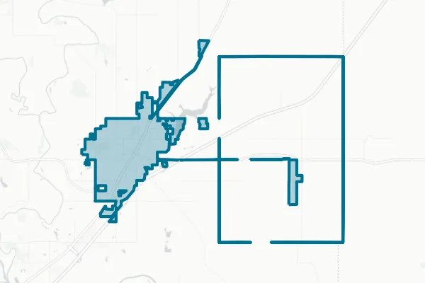 City of Claremore — detail map