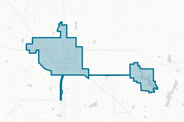 City of Seminole — detail map
