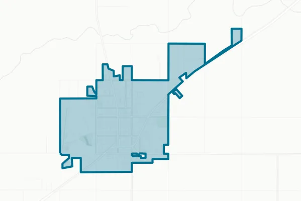 City of Guymon — detail map