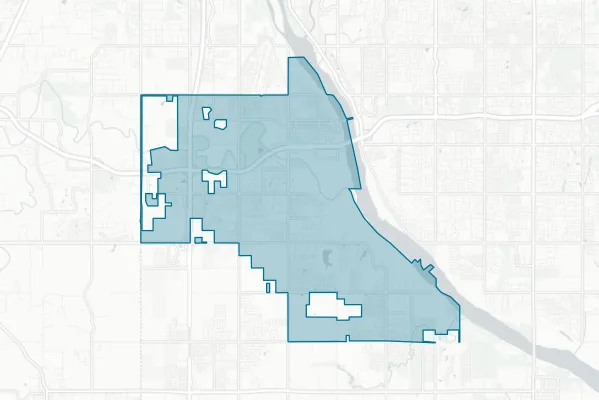 City of Jenks — detail map