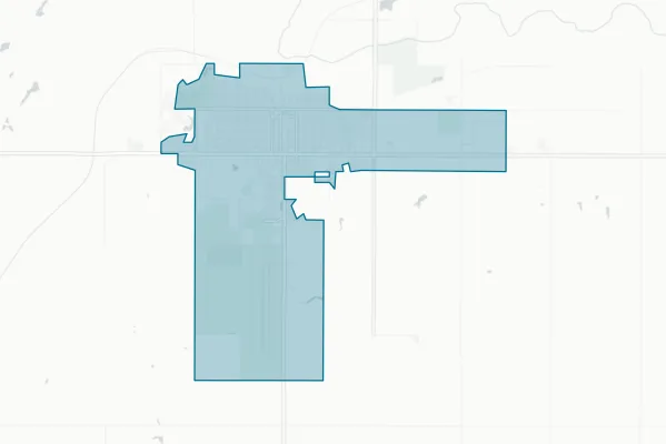 City of Alva — detail map