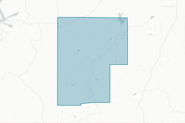 Cave Springs School District No. I-30 — detail map