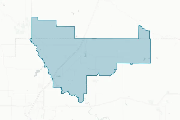 Caddo Public Schools — detail map