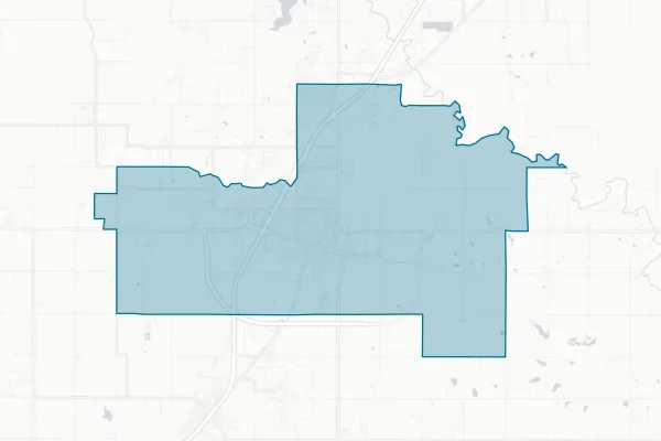 Durant Public Schools — detail map