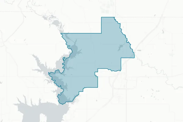 Silo Public Schools — detail map