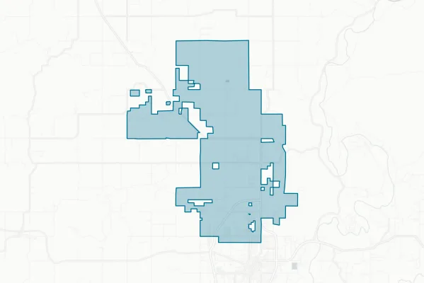 Grandview School District No. Co34 — detail map